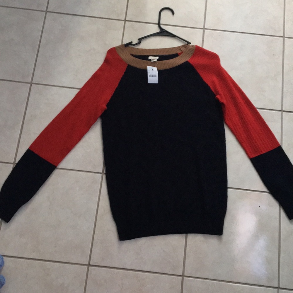 J crew sweater with tag